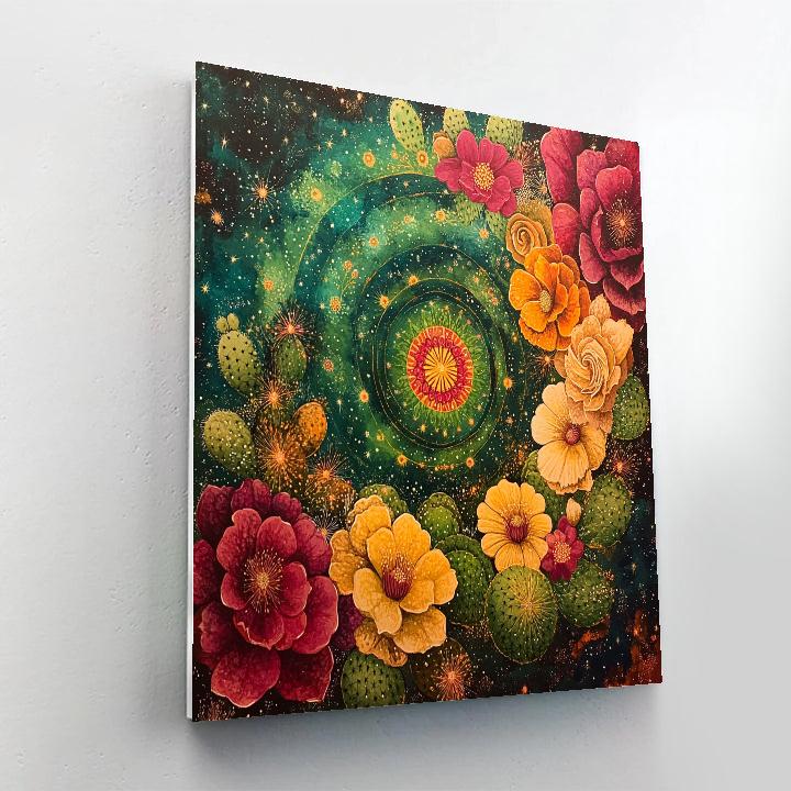 Frida Kahlo Inspired Nebula Flora Heartbeat Numbered painting kits