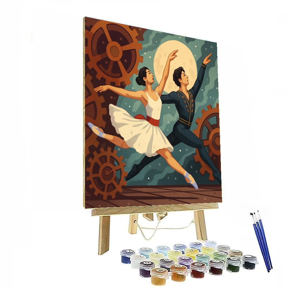 Kinetic Stagecraft In Ballet paint by number