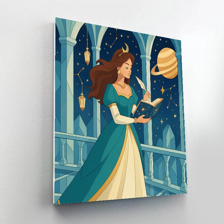 Starlit Atrium Princess Chronicle paint by numbers