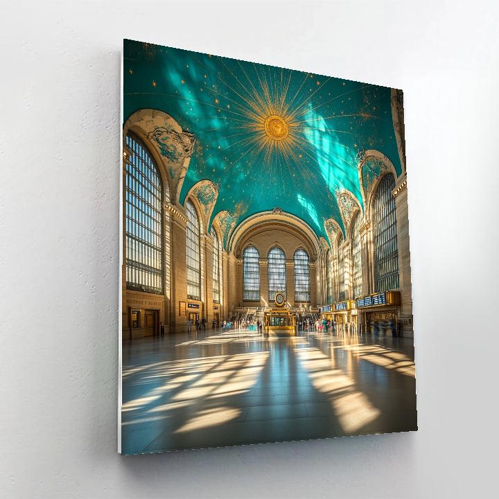 Grand Central Terminal Main Concourse New York City United States Paint by numbers kits