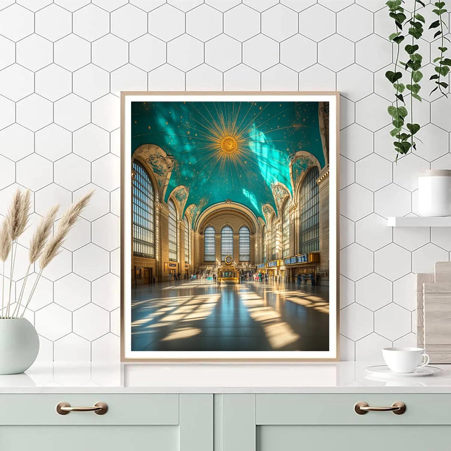 Grand Central Terminal Main Concourse New York City United States Paint by numbers kits