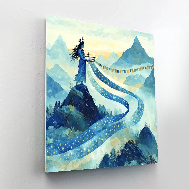 Shiva Skyloom Weaver Number painting