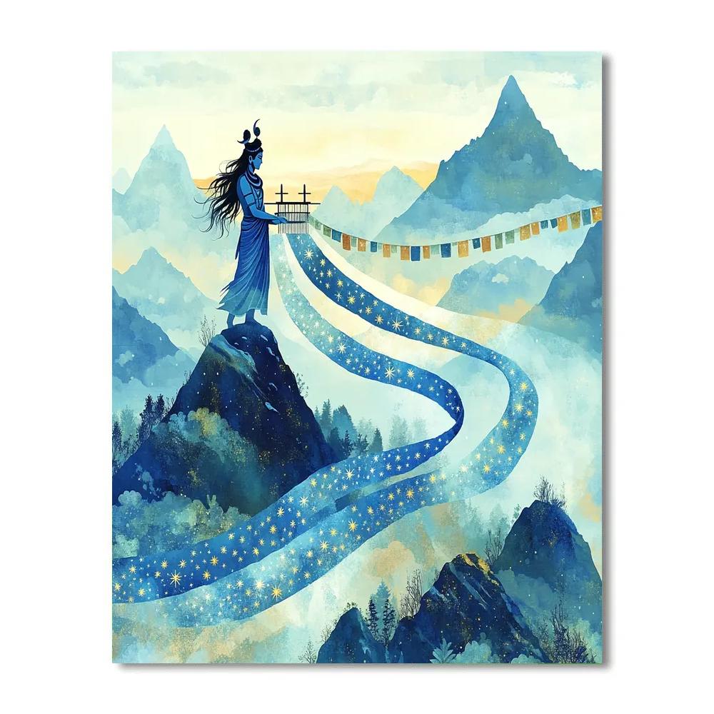 Shiva Skyloom Weaver Number painting