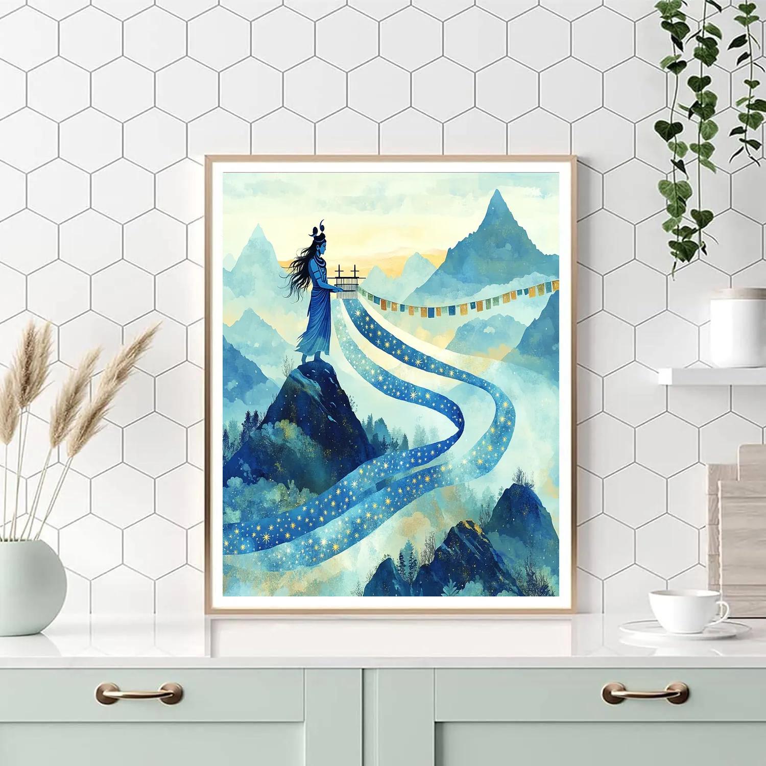 Shiva Skyloom Weaver Number painting