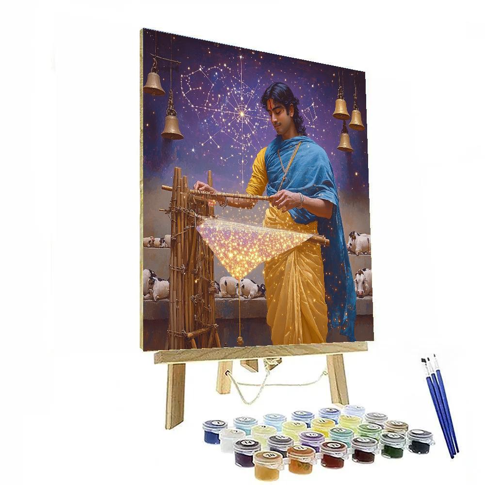 Krishna The Constellation Weaver Paint by numbers kits