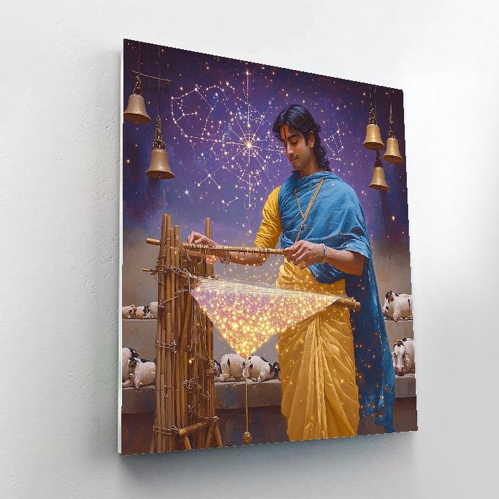 Krishna The Constellation Weaver Paint by numbers kits