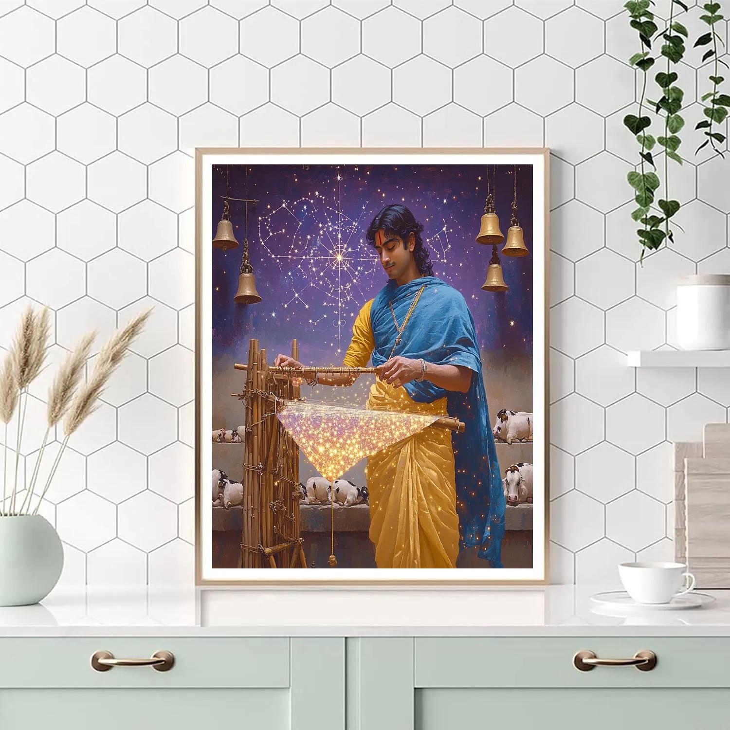 Krishna The Constellation Weaver Paint by numbers kits