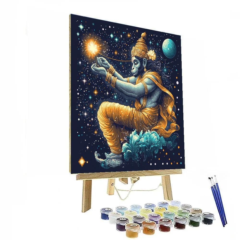 Hanuman Constellation Weaver paint by color