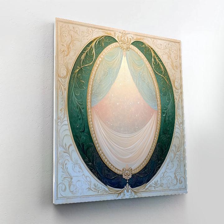 Alphonse Mucha Inspired Aurora Lattice Of Spring DIY paint by numbers