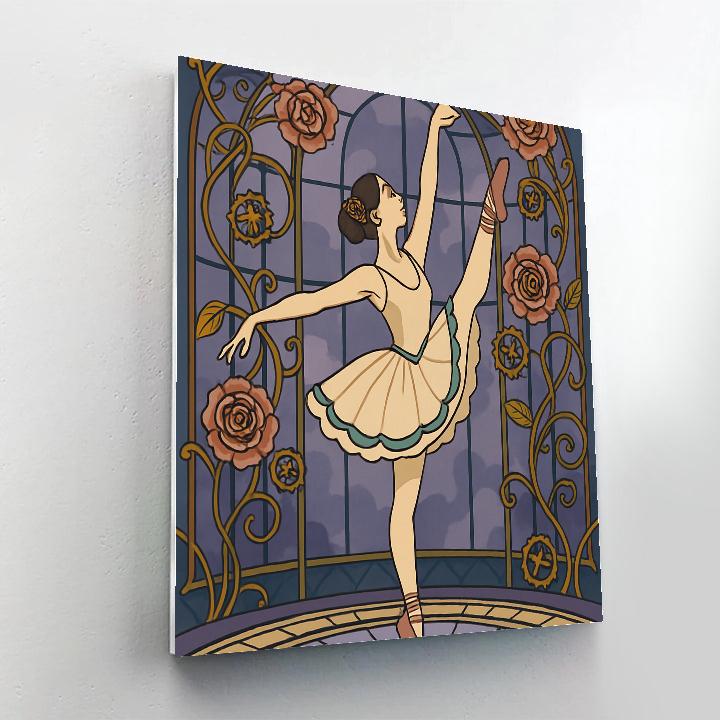 Clockwork Conservatory Ballet Paint by numbers kits