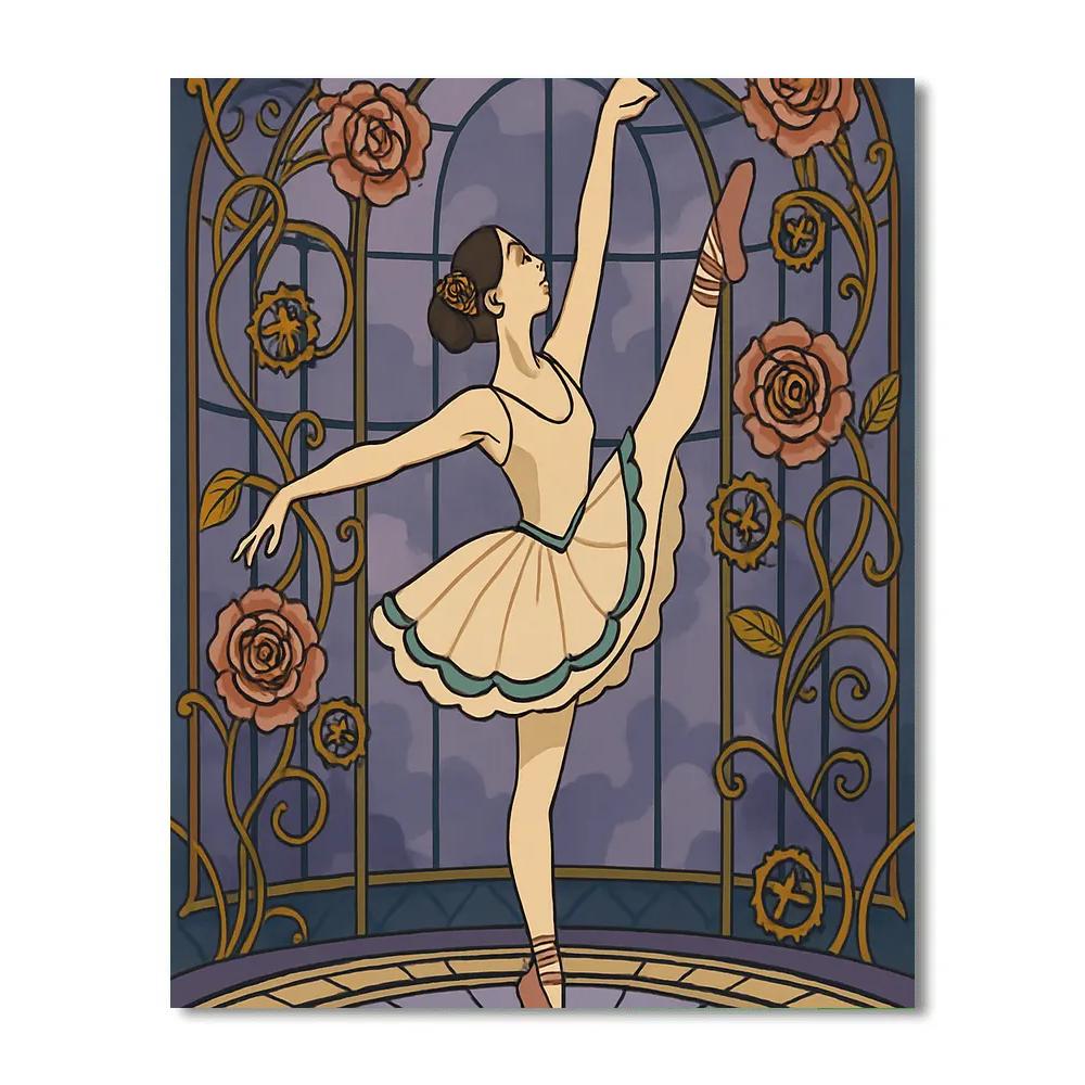 Clockwork Conservatory Ballet Paint by numbers kits