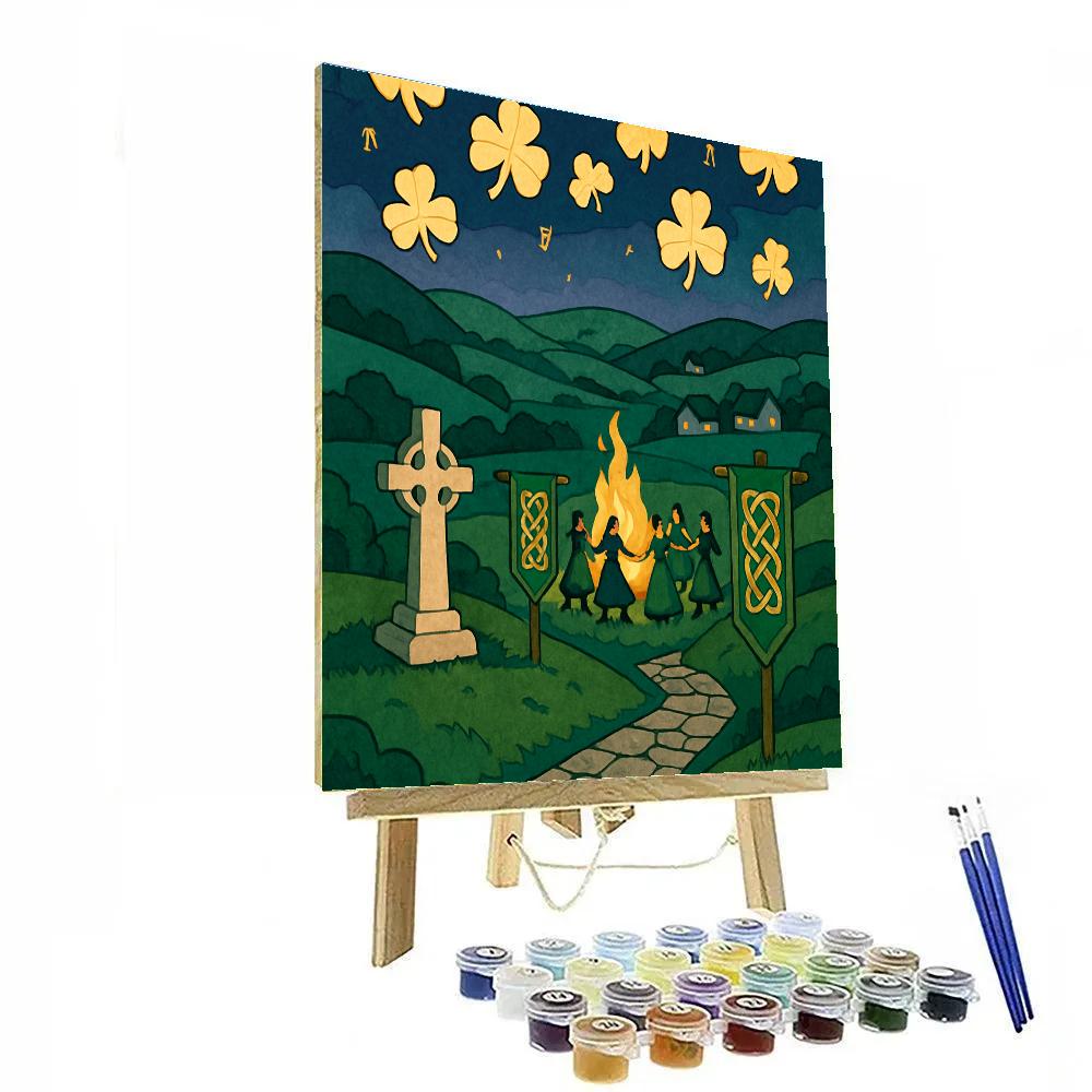 Ireland Lantern Festival Of The Sidhe DIY paint by numbers
