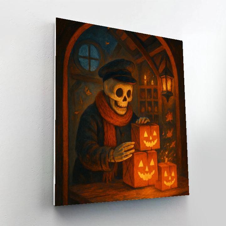 The Haunted Post Office Of Cozy Hollow Paint by numbers kits