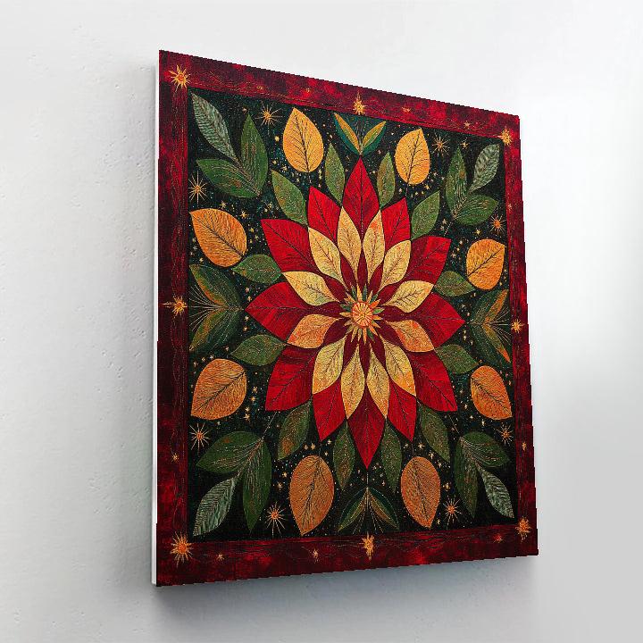 Frida Kahlo Inspired Nebula Retablo Of Resilience Number painting