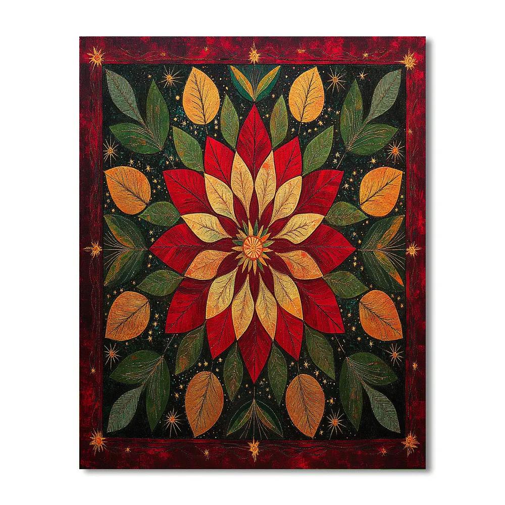 Frida Kahlo Inspired Nebula Retablo Of Resilience Number painting