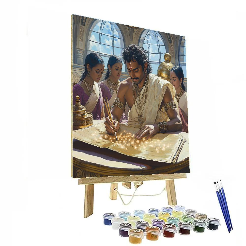 Brahma Crafted Star Manuscripts Numbered painting kits