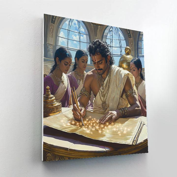 Brahma Crafted Star Manuscripts Numbered painting kits
