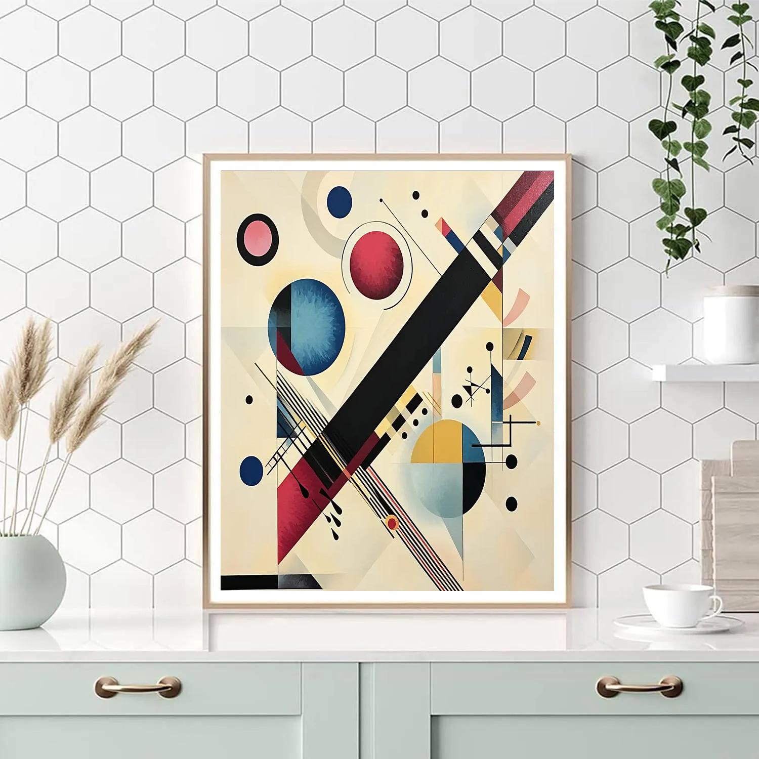 Wassily Kandinsky Inspired Abstract Music Concert DIY paint by numbers