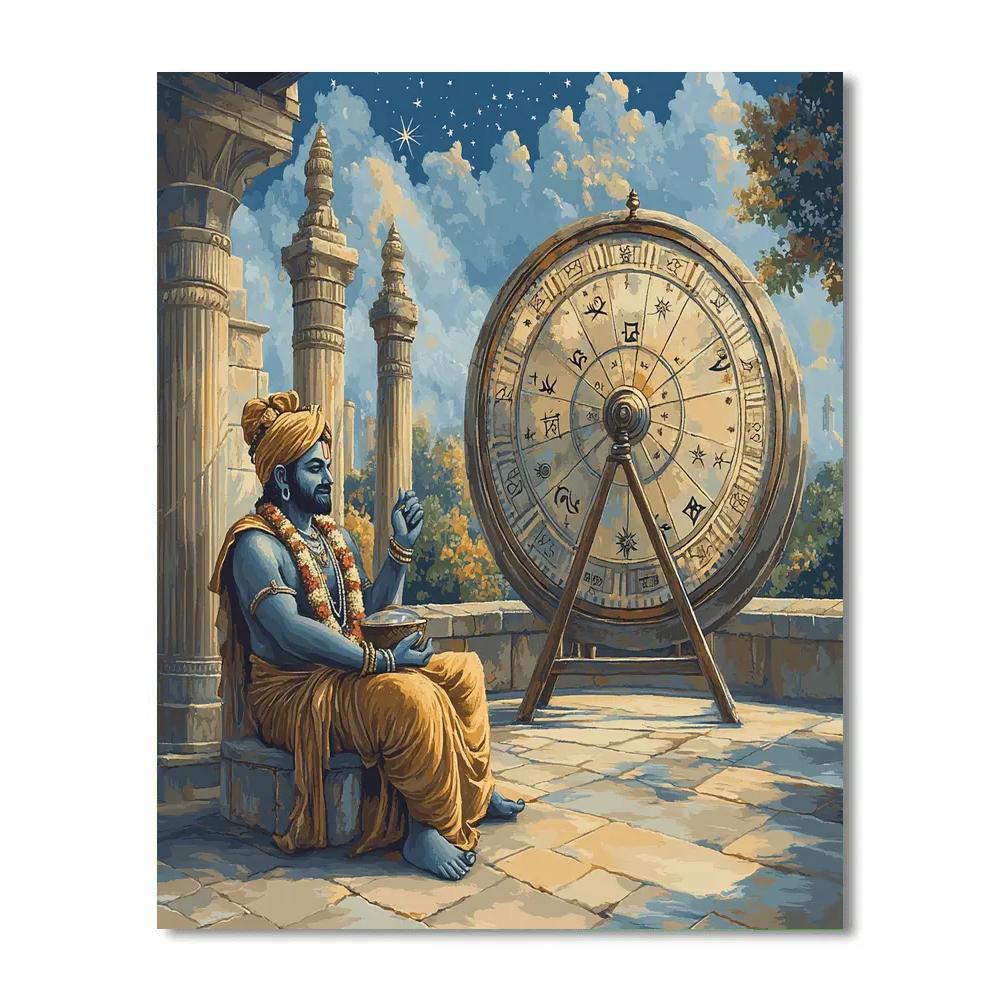 Brahma Timewheel Observatory DIY paint by numbers