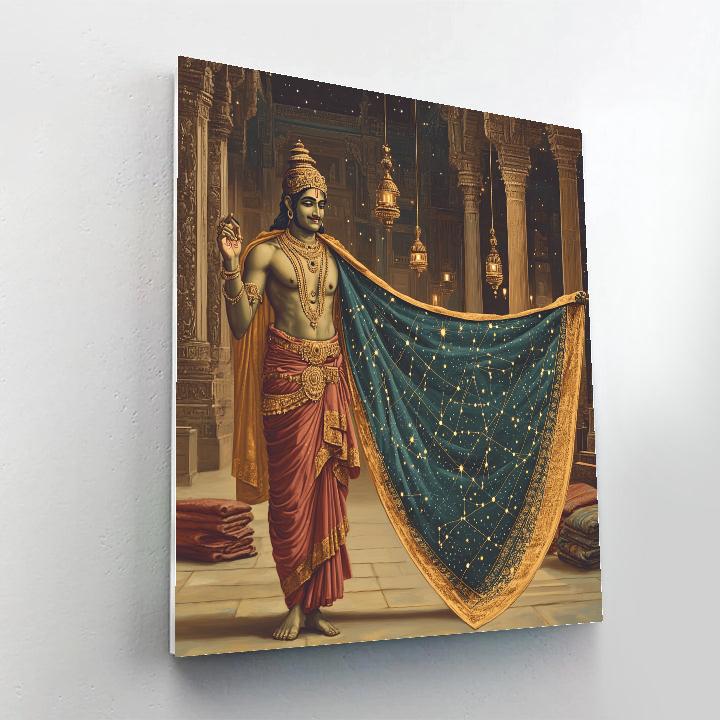 Brahma Scripted Constellation Tapestry DIY paint by numbers