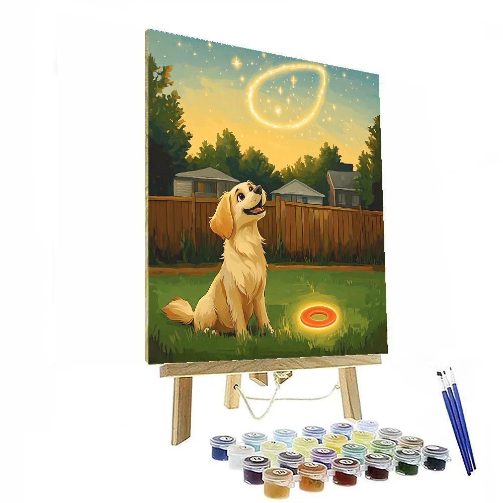 Dug Backyard Constellation Fetch Numbered painting kits