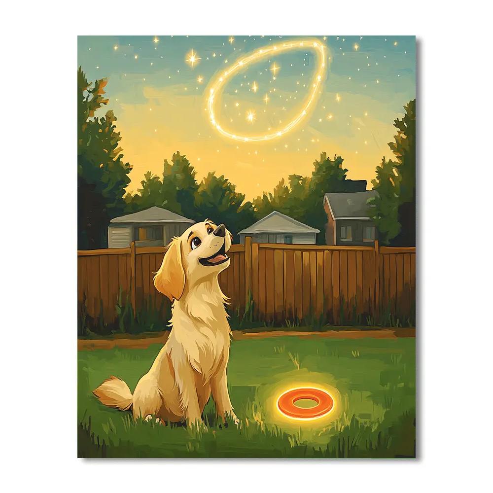Dug Backyard Constellation Fetch Numbered painting kits