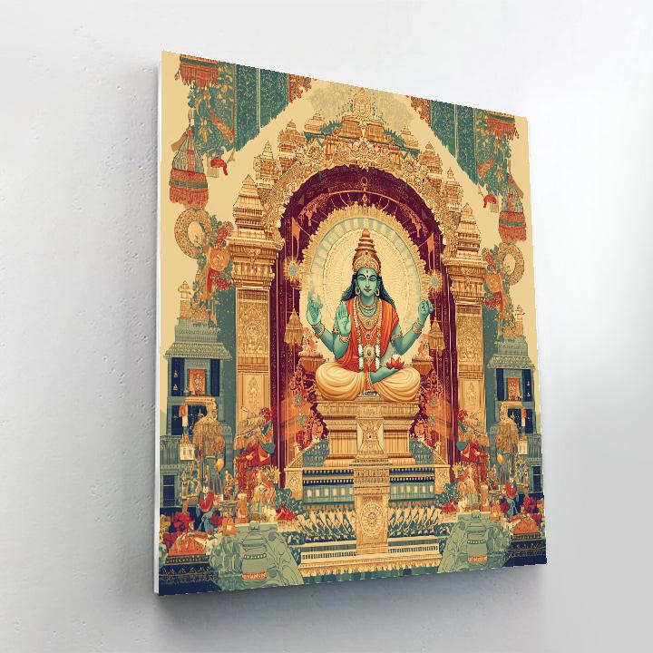 Brahma Festival Arch Of Sacred Geometry DIY paint by numbers