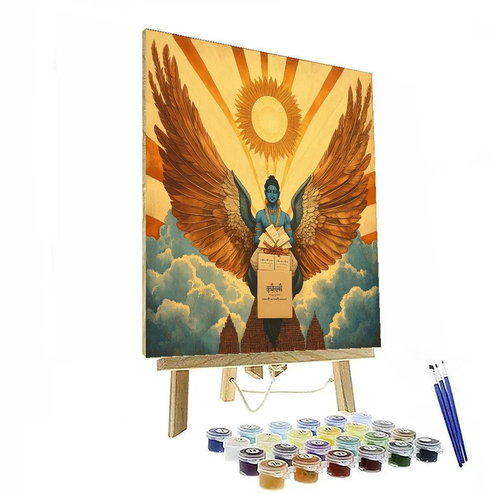 Garuda Courier Of Dawn Letters DIY paint by numbers