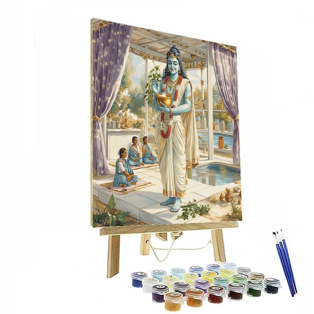 Dhanvantari Nectar Clinic paint by number