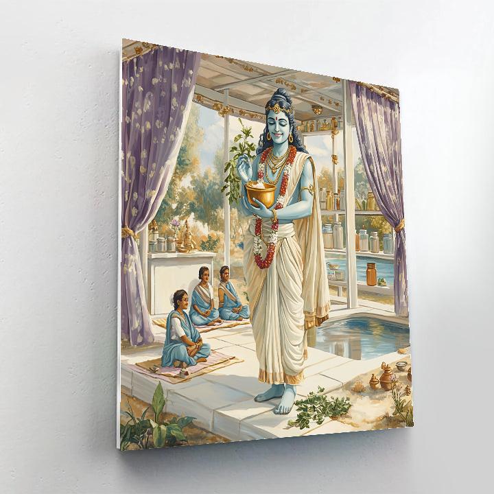 Dhanvantari Nectar Clinic paint by number