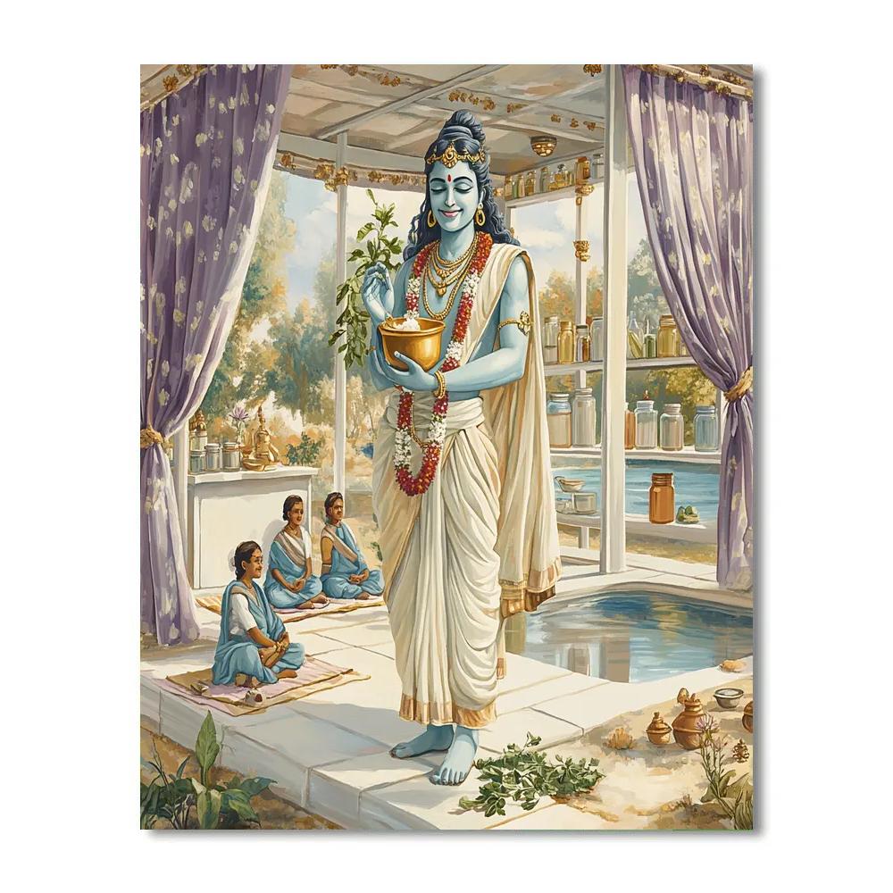 Dhanvantari Nectar Clinic paint by number
