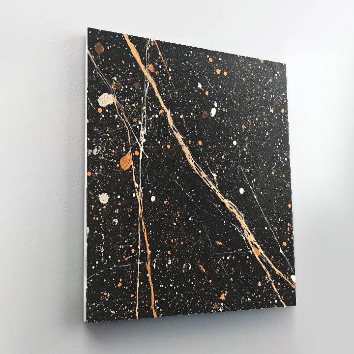 Jackson Pollock Inspired Basalt Tide Harmonics paint by numbers