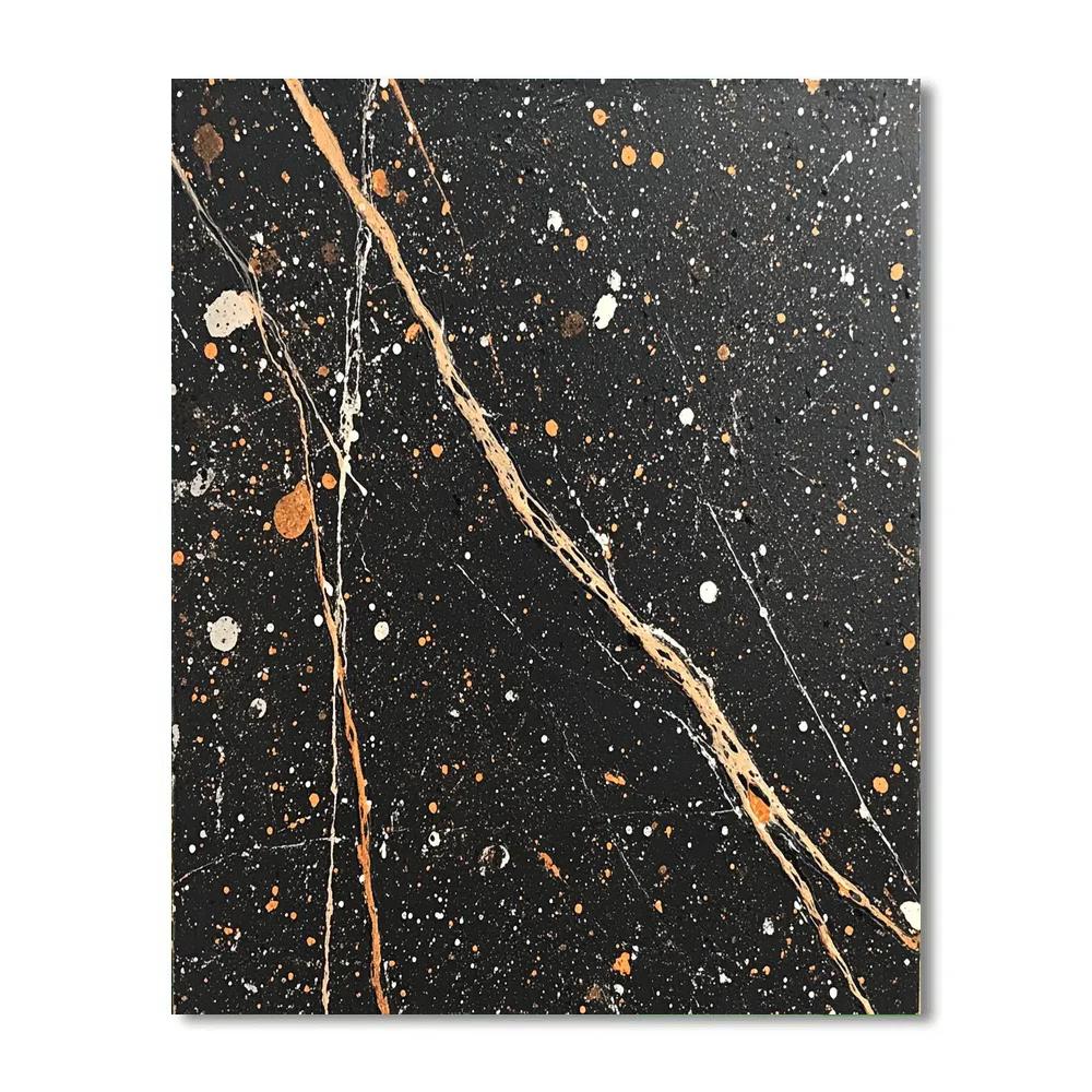 Jackson Pollock Inspired Basalt Tide Harmonics paint by numbers