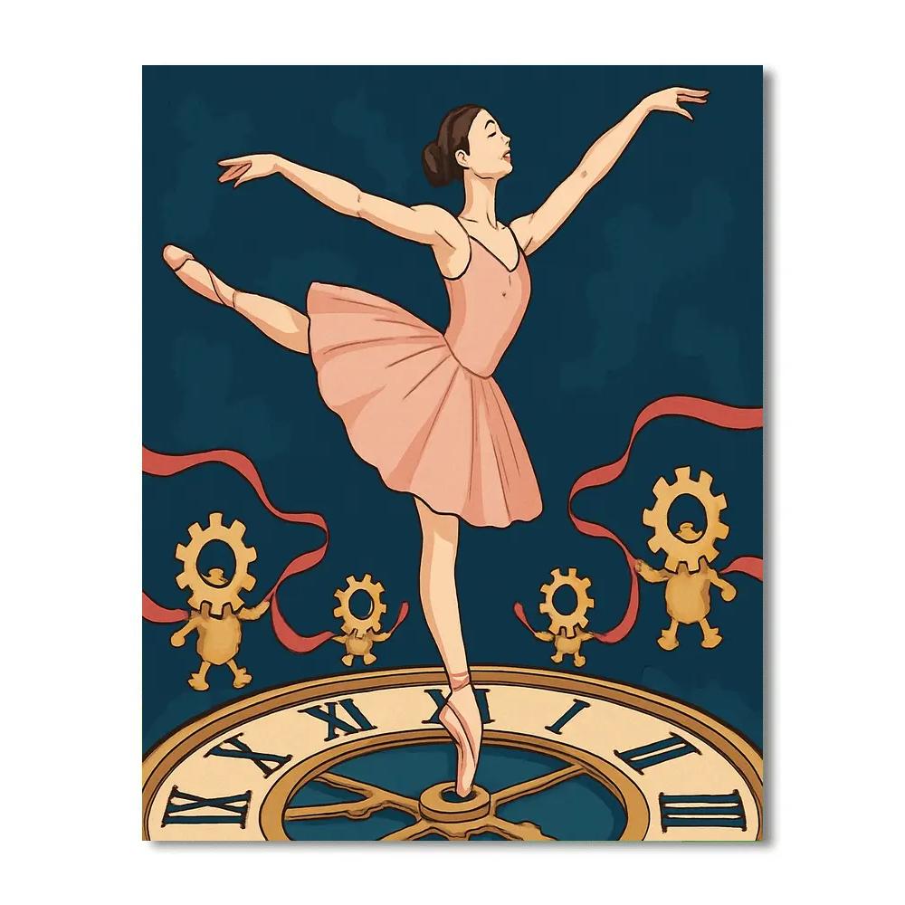 Clockwork Ballet Reverie Numbered painting kits