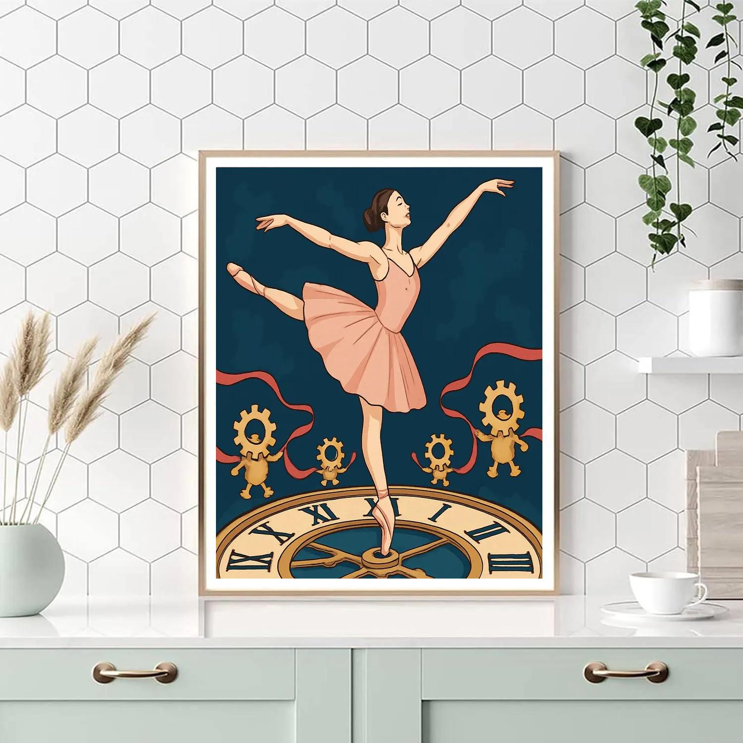 Clockwork Ballet Reverie Numbered painting kits