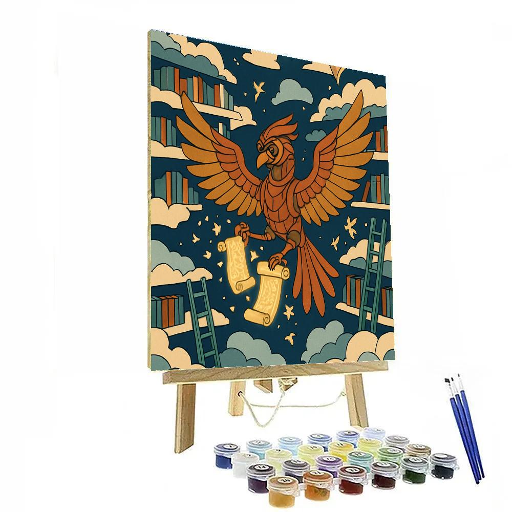 Sky Archive In Fantasy Light Numbered painting kits