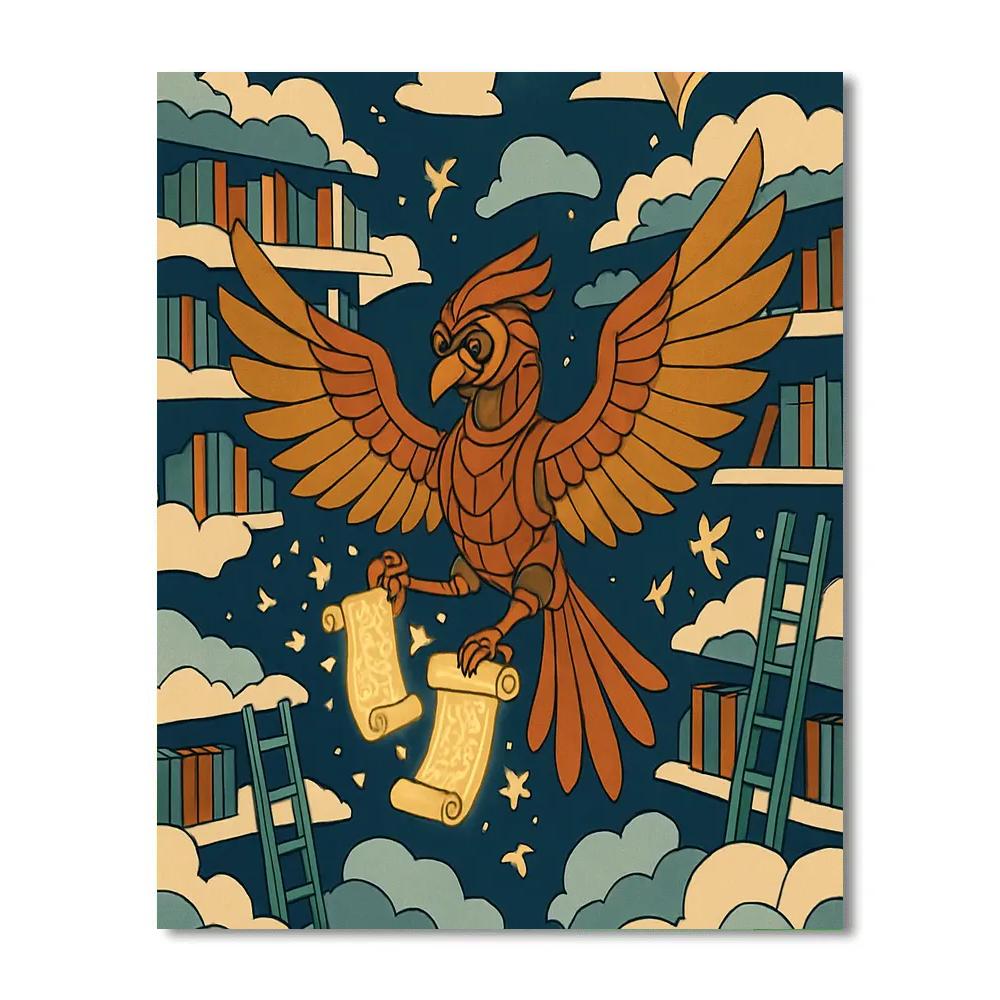 Sky Archive In Fantasy Light Numbered painting kits