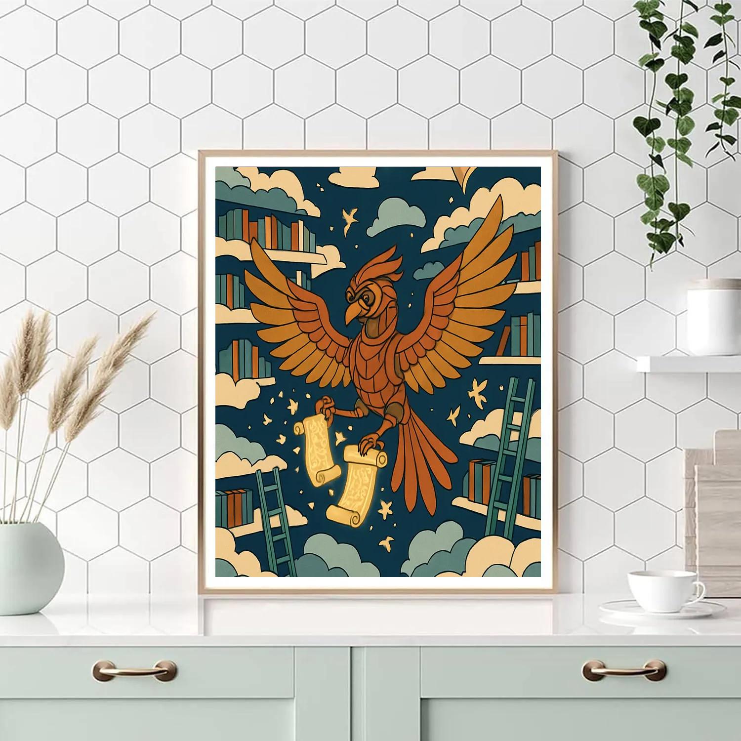 Sky Archive In Fantasy Light Numbered painting kits