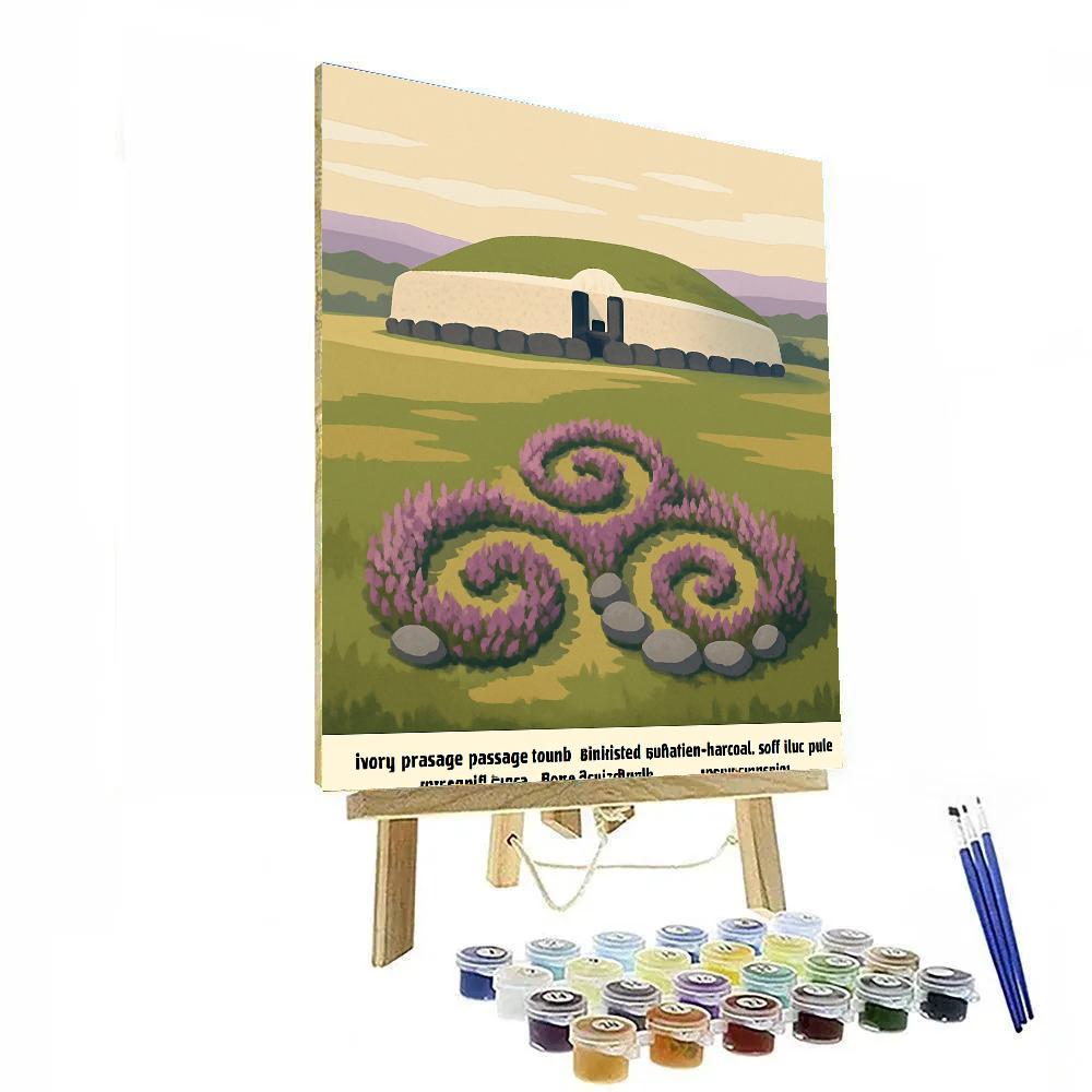 Celtic-Ireland Starforge At Newgrange Paint by numbers kits