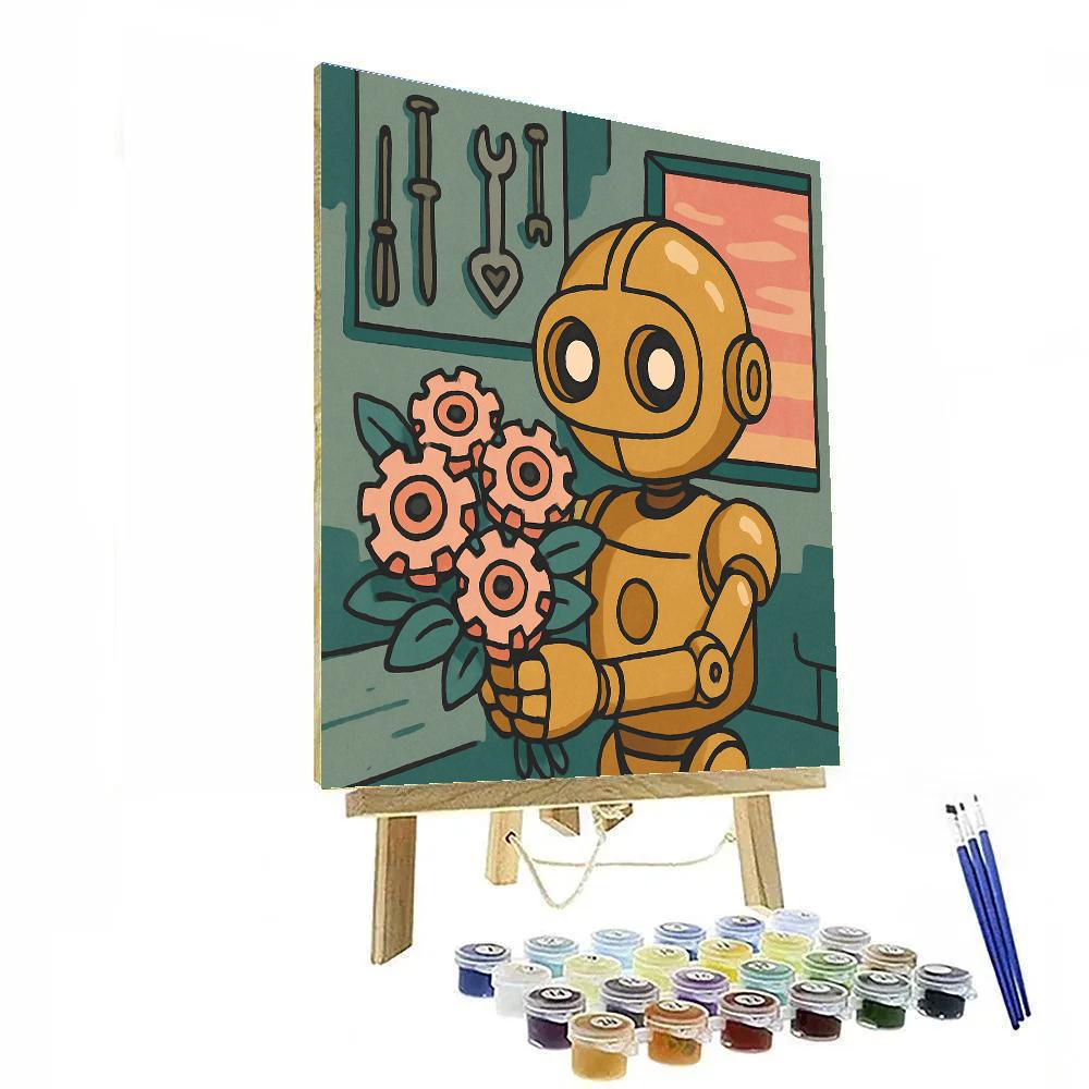 Clockwork Bouquet, Valentines Day Edition Paint by numbers kits