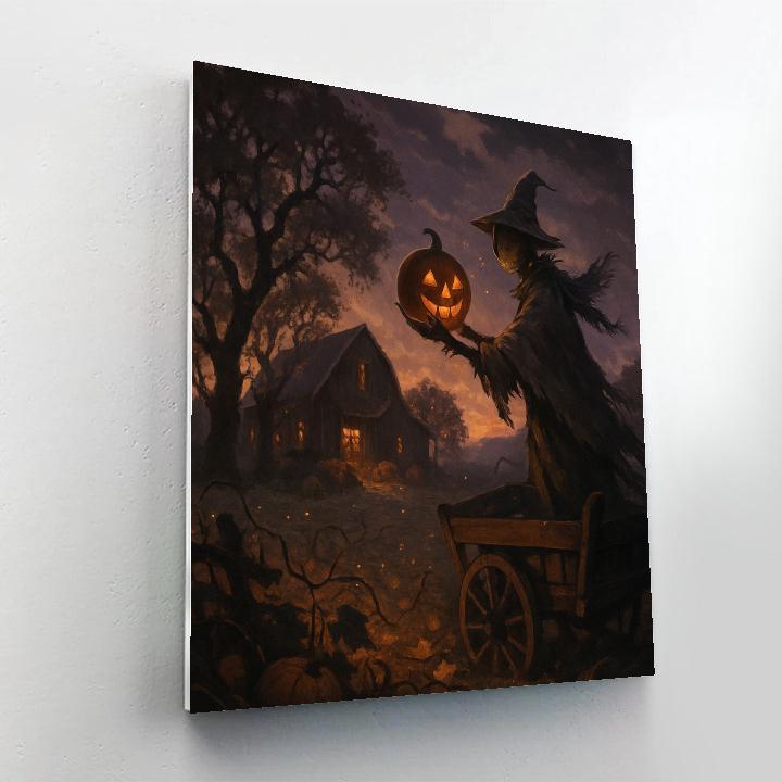 Ember Harvest At Cinderhill Orchard paint by color