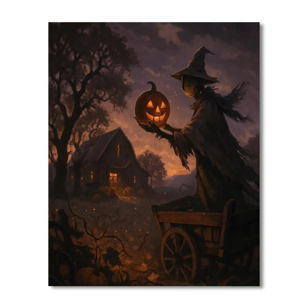 Ember Harvest At Cinderhill Orchard paint by color