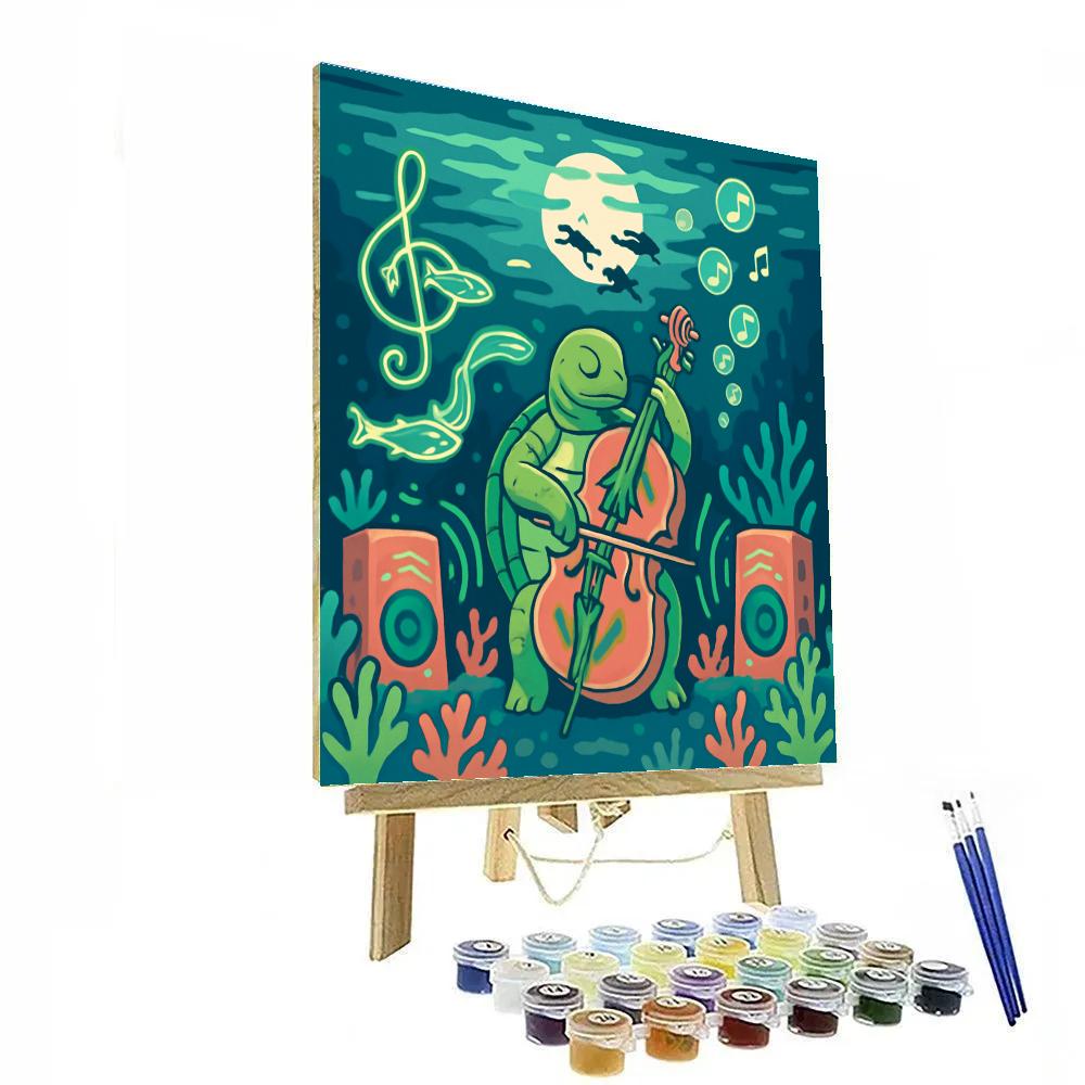 Music-Lit Reef Orchestra paint by numbers