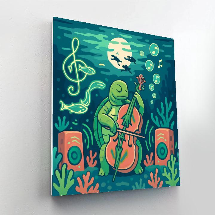Music-Lit Reef Orchestra paint by numbers