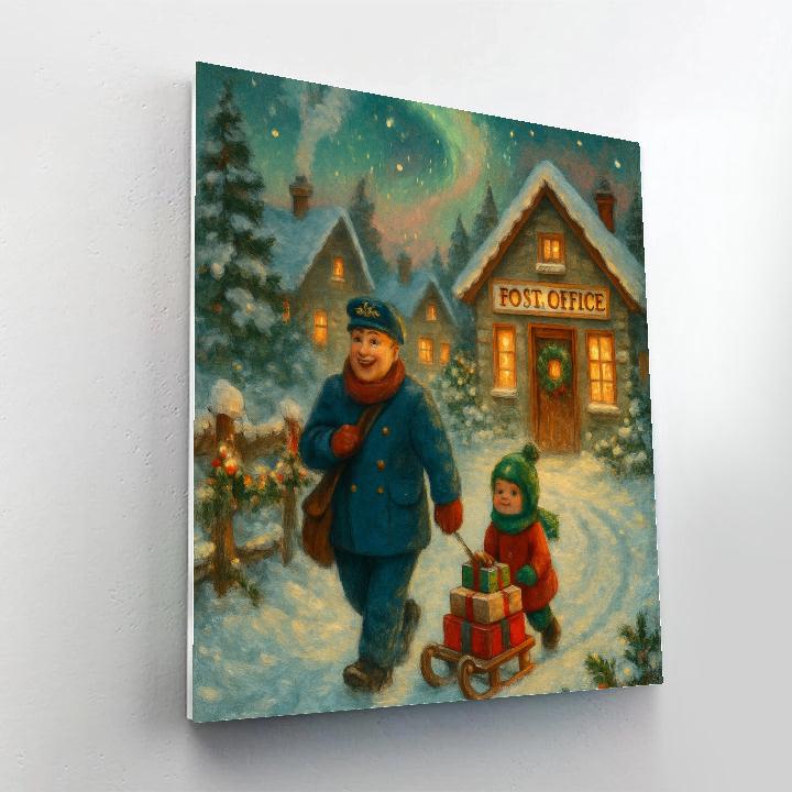 Aurora Post Office Parade paint by numbers