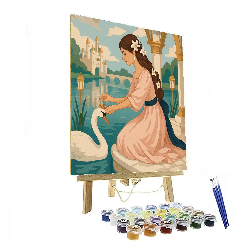 Lakeside Coronation Pavilion, Princess Edition Number painting