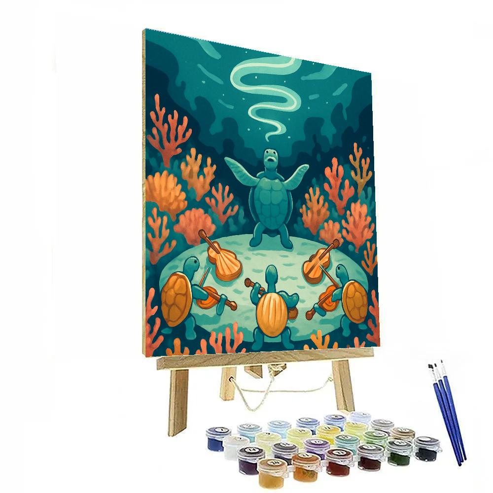 Music Coral Reef Orchestra painting number kit