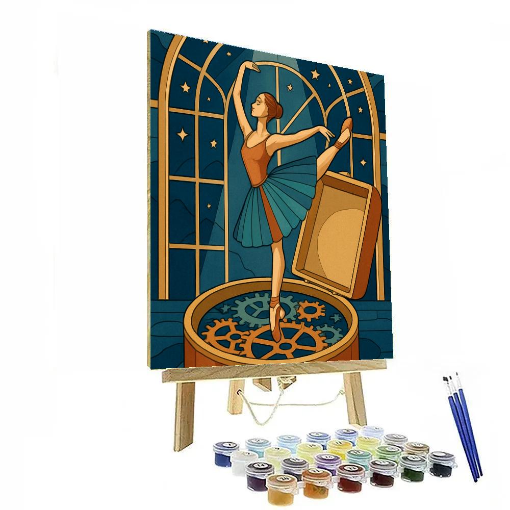 Clockwork Conservatory Ballet Paint by numbers kits