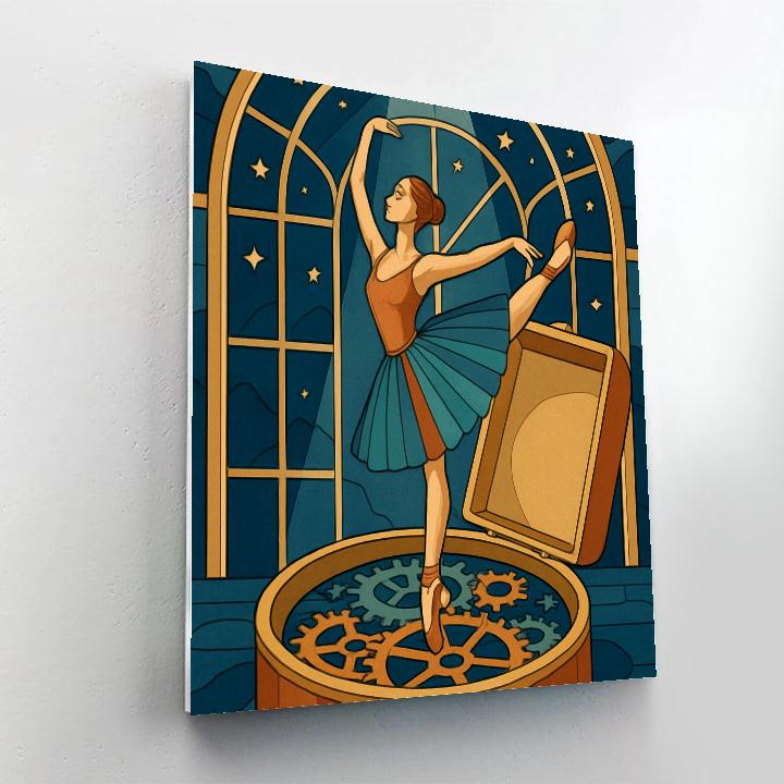 Clockwork Conservatory Ballet Paint by numbers kits