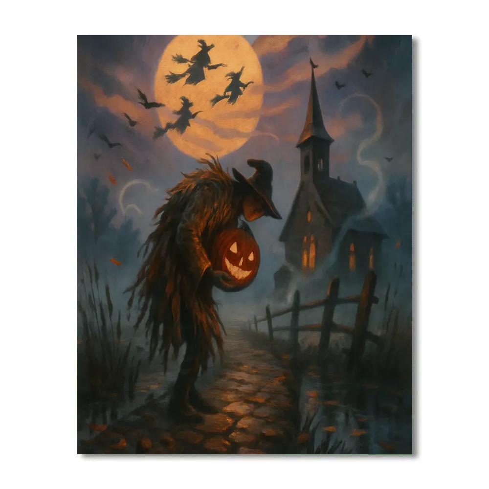 The Witchlight Causeway At Duskmoor Number painting